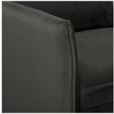 Ropez Tamno siva baršunasti sofa 138 cm Juli – | shoptok.hr