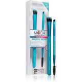 Royal and Langnickel MŌDA EZGLAM DUO Beautiful Brows set čopičev za obrvi Cene