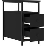  Noćni ormarići 2 kom crni 30 x 60 x 60 cm od konstruiranog drva | Eponuda.com