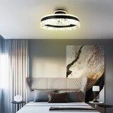  led prigušiva plafonska lampa LED/86W/230V 3000-6500K crna + daljinski upravljač | Eponuda.com