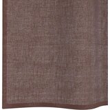 Voile zavjese s ušicama 2 kom smeđe 140x300 cm | Shoptok.si