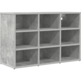 vidaXL Omara za čevlje Betonsko siva 52.5 x 30 x 50 cm Konstruiran les | Shoptok.si