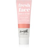 Barry M Fresh Face tekoče rdečilo in sijaj za ustnice odtenek Peach Glow 10 ml Cene