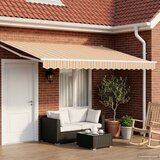  Električna retraktabilna tenda Plava i Narančasta 5 x 3 m | shoptok.hr