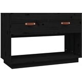 TV ormarić crni 90x40x60 cm od masivne borovine | Eponuda.ba