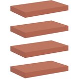  Polica na zidu 4 pcs Crvena 40 x 23 5 x 4 cm Konstruirano drvo | shoptok.hr