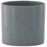 Venture Home tegla za biljke Sane ⌀18 cm, tamnosiva s crnim točkicama Slike
