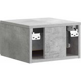  Noćni ormarić za montažu na zid Betonska siva 34,5 x 33 x 20 cm | shoptok.hr
