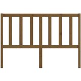  Posteljno vzglavje medeno rjavo 141x4x100 cm trdna borovina, (20645228) | Shoptok.si