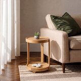 Hanah home pomoćni sto Golf C 40, 40 cm, hrast Cene