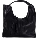 Fashion Hunters Black city shoulder bag in eco leather | Shoptok.si