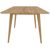 Linea Natura JEDILNA MIZA, masivno hrast | Shoptok.si
