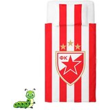 Posteljni set crveni grb crvena zvezda