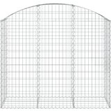  Gabionska košara s lukom 150x50x120/140 cm pocinčano željezo | shoptok.hr