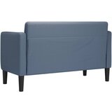 SOFA za dvije osobe plava 109 cm samt tkanina | shoptok.hr