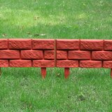 vidaXL Pregrada za trato z vzorcem opek 11 kosov, (20758663) | Shoptok.si