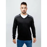 Glano Man Sweater - black