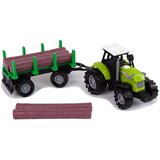 Green Tractor Trailer Logs Wood Farm Sound | shoptok.hr