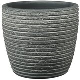 Soendgen Keramik Okrugla tegla za biljke (Vanjska dimenzija (ø x V): 19 x 17 cm, Antracit, Keramika) Cijene