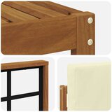  Set vanjskih sofa 8 kom. Prirodna i krem | shoptok.hr