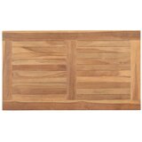  Kava Stol s pohranom Smeđa 70 x 40 x 45 cm Čvrsto teak drvo | shoptok.hr