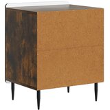  Noćni ormar Dimljeni hrast 43 x 34,5 x 52 cm Konstruirano drvo | shoptok.hr