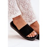 Boto Ladies Platform Sandals Made Of Eco Suede Black Jorina | ePonuda.com