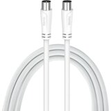 Hama 205046 3 m antenski koaksialni kabel, bel, 90 dB | Shoptok.si