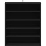 Ormarić za cipele crni 60 x 35 x 70 cm od konstruiranog drva | shoptok.hr