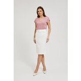 Marisse Women's Skirt L-Sc-4302 Off White | Shoptok.si
