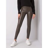 RUE PARIS Leggings-RV-LG-6007.11-dark khaki | ePonuda.com