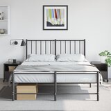  Noćni ormarići 2 kom crni 36 x 39 x 43,5 cm čelični | shoptok.hr