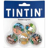 Moulinsart magnet - tintin, pack castle