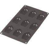  Silikonski pekač Madeleine z 9 vdolbinami - 1 kos | Shoptok.si