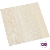  Podne daske 5,11 m² 55 pcs PVC Bijela i bež | shoptok.hr