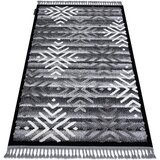 RugsX Preproge Preproga MAROC P658 Płatki śniegu črna / 160x220 cm Črna | Shoptok.si