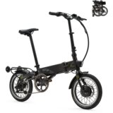 FLEBI zložljivo električno kolo supra 4.0 black lime | 16" kolesa | 70 km dosega, (22118436) Cene