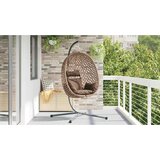  Viseća jaja stolica Boja kafe 104 x 100 x 191 cm poliratan | shoptok.hr