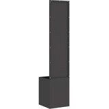  Privatnost u vrtu Crna 32 x 32 x 150 cm Hladno valjana čelična | Eponuda.com