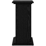  Stalak za izlaganje s policom Crni Hrast 31 x 30 x 60 cm | shoptok.hr
