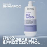 Goldwell Dualsenses Just Smooth Taming Shampoo šampon za zaglađivanje 1000 ml | shoptok.hr