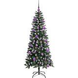 vidaXL Umjetno božićno drvce s stalakom Zelena 66 x 66 x 150 cm | shoptok.hr