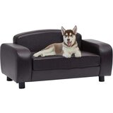 vidaXL pasji kavč rjav 80x50x40 cm umetno usnje | Shoptok.si