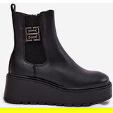VINCEZA Insulated Women's Platform Boots with Decorative Detail | shoptok.hr