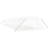 Staklenik s čeličnim okvirom bijeli 80 m² 16 x 5 x 2,3 m | shoptok.hr