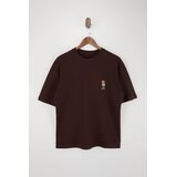 Trendyol Muška majica Tmnss25Ts00161, Braon | Eponuda.com
