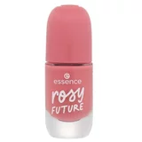 Essence Gel Nail Colour hitro sušeč lak za nohte s sijajnim učinkom 8 ml Odtenek 67 rosy future
