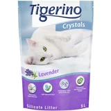 Tigerino Crystals Lavender pijesak za mačke - 6 x 5l - uštedite s većim pakiranjem!
