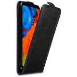 Cadorabo Ohišje, združljivo z LG Q STYLUS v nočna črna - Zaščitni ovitek v obliki flipa z magnetnim zapiranjem, (20559200) | Shoptok.si