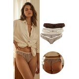 TRENDYOLMILLA Ženski set donjeg veša Thmss26Ku00012, 5 komada, Smeđi Cene